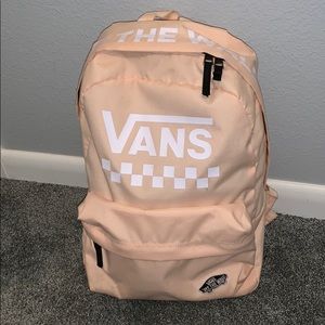 Light pink VANS backpack